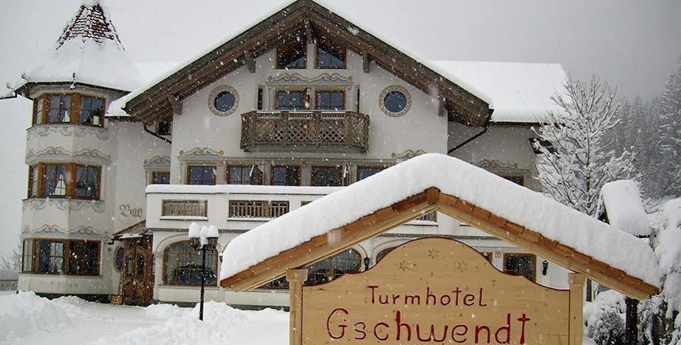 Turmhotel Gschwendt Planca di Sopra Экстерьер фото